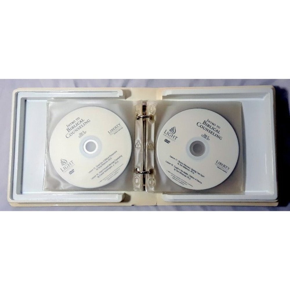 INTRODUCTION TO BIBLICAL COUNSELING DVDs - Picture 3 of 3